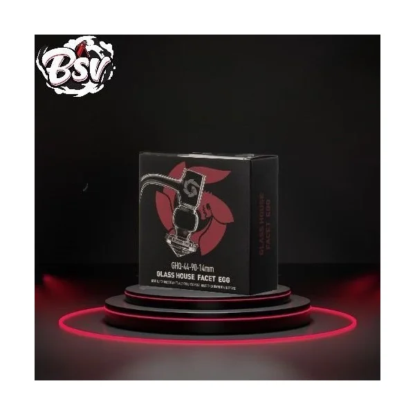 Glass House Facet Egg 90° 14mm Banger