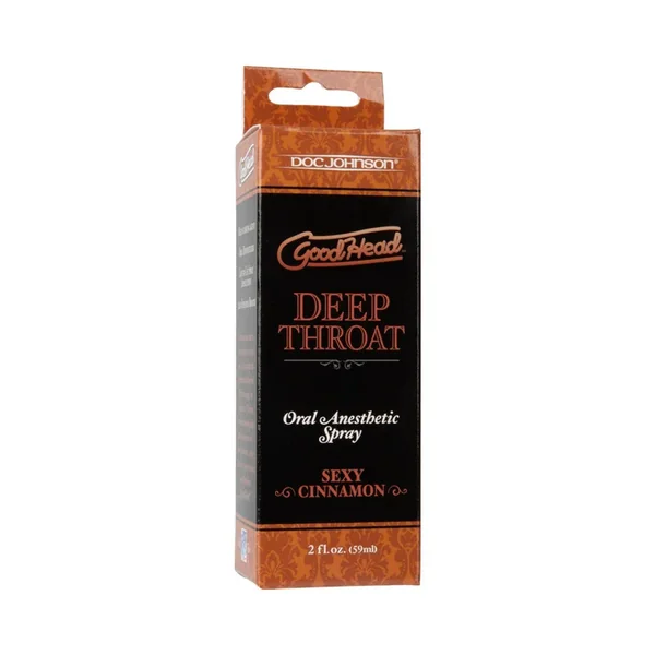 GoodHead – Deep Throat Spray – Sexy Cinnamon