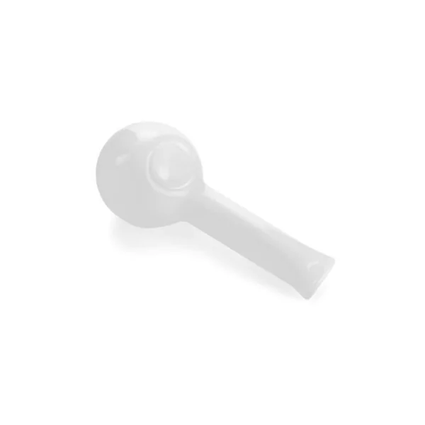 Grav Pinch Spoon Hand Pipe White