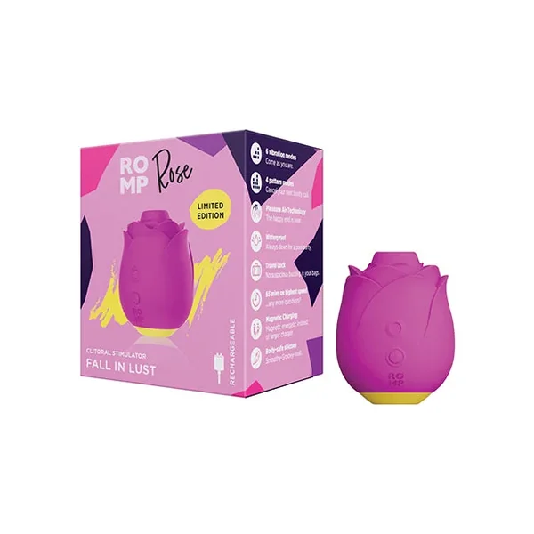Hella Raw Romp Rose Clit Stimulator – Pink