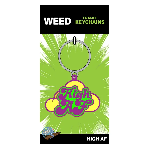 HIGH AF KEYCHAIN (NET)