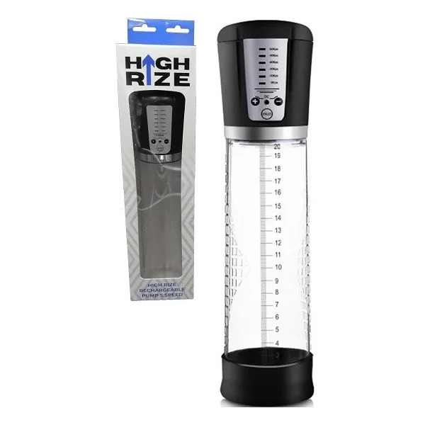 High Rize Rechargeable 5 Speed Penis Pump