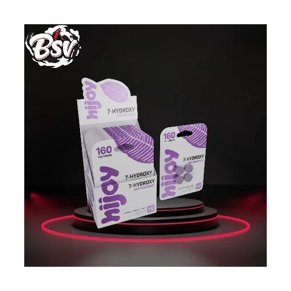 HiJoy 7OH 4ct Tablets 40mg Cotton Candy