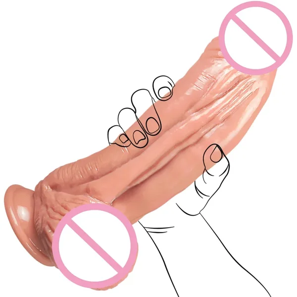 Huge Thick Dildo with Strong Suction Cup