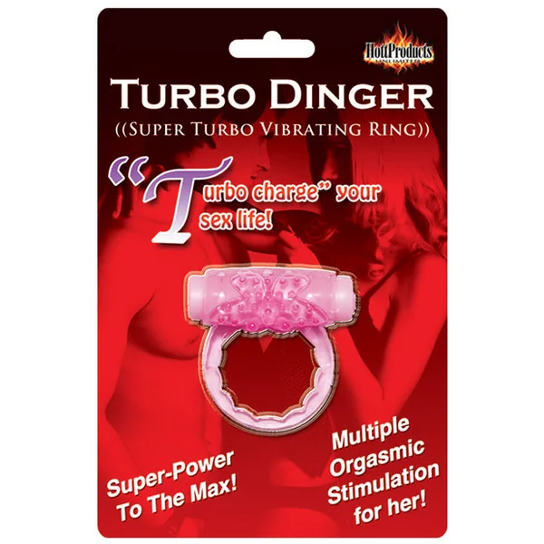 Humm Dinger Turbo Vibrating Cockring - Magenta