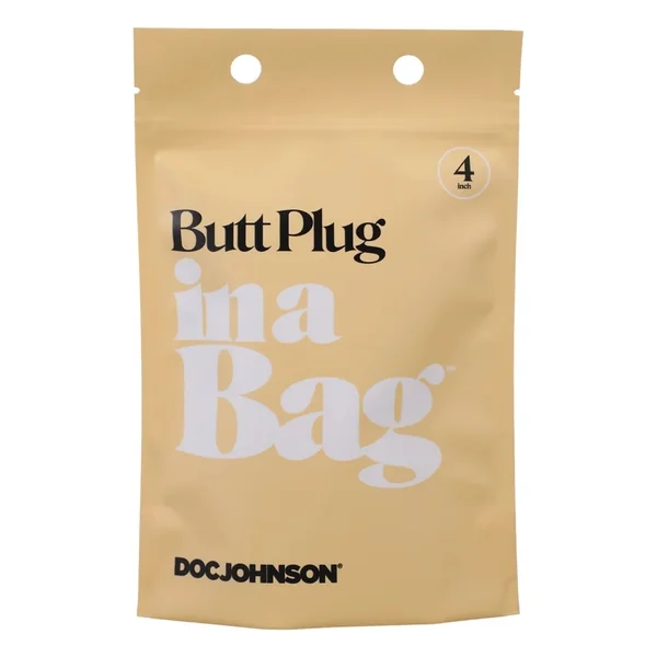 IN A BAG BUTT PLUG 4 BLACK “