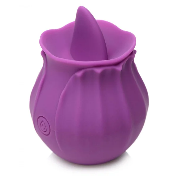 Inmi - Bloomgasm Wild Violet Licking Silicone Stimulator - Violet
