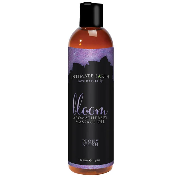 Intimate Earth Bloom Massage Oil - 120 Ml Peony Blush