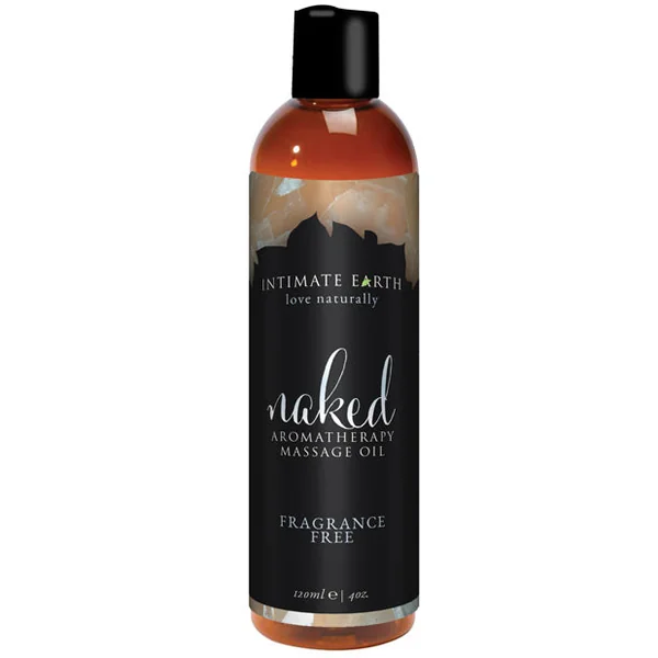 Intimate Earth Massage Oil - 120 Ml Naked