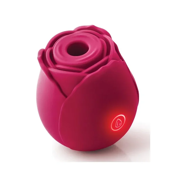 Inya The Rose Silicone Rechargeable Clitoral Stimulator – Red