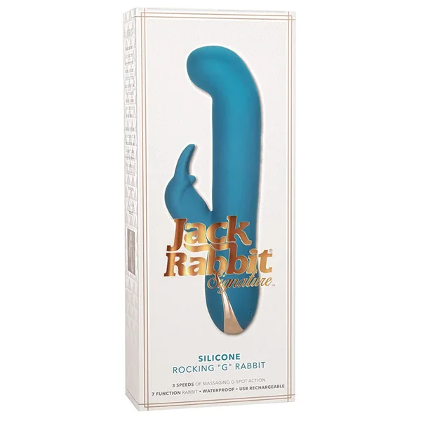 Jack Rabbit Signature Silicone Rocking “G” Rabbit-Teal 8.5″