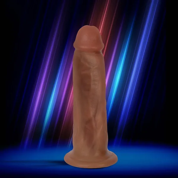 Jock Dark Bareskin Dildo – 7 Inch Bulk
