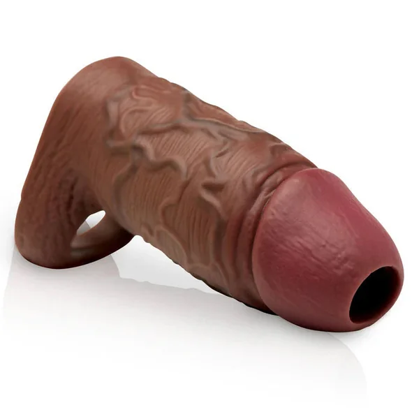 Jock Silicone Penis Extension Sleeve - Dark