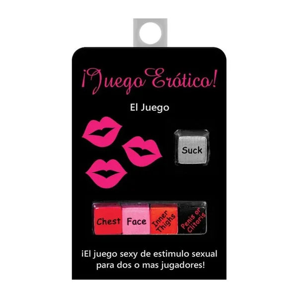 Juego Erotico – Dice Game in Spanish