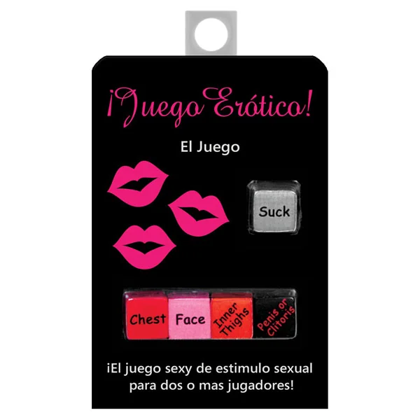 JUEGO EROTICO DICE GAME IN SPANISH