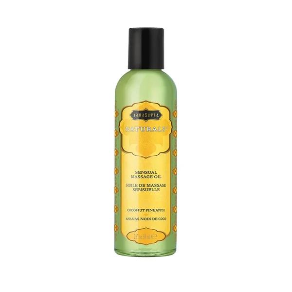 Kama Sutra Naturals Massage Oil – 2 oz Coconut Pineapple