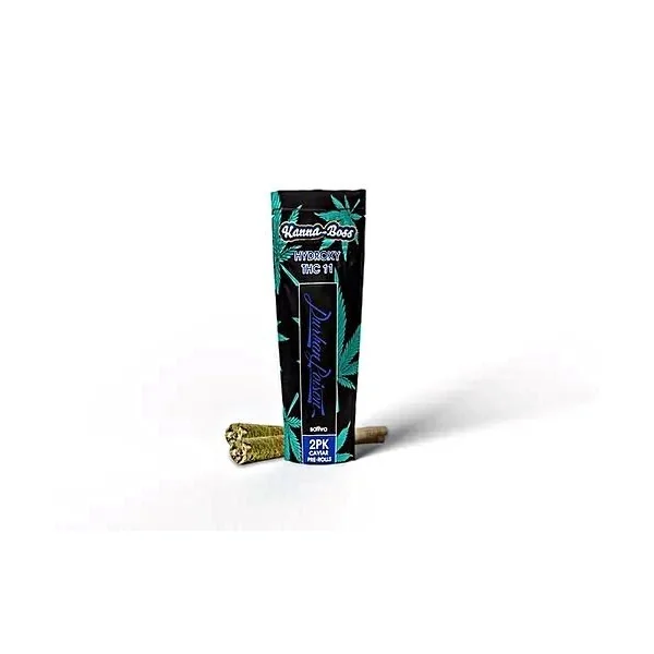 Kanna Boss 2ct Pre Roll Hydroxy 11 Durban Poison