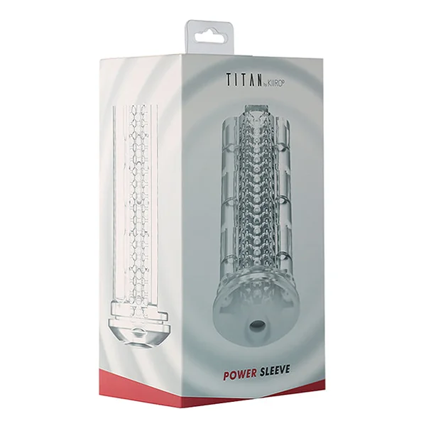 Kiiroo Power Sleeve for Titan - Clear
