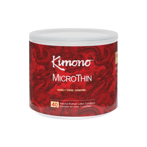 KIMONO MICROTHIN ULTRA THIN 40 CT FISHBOWL