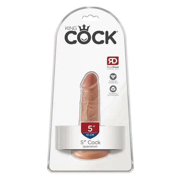 King Cock 5″ Cock – Tan