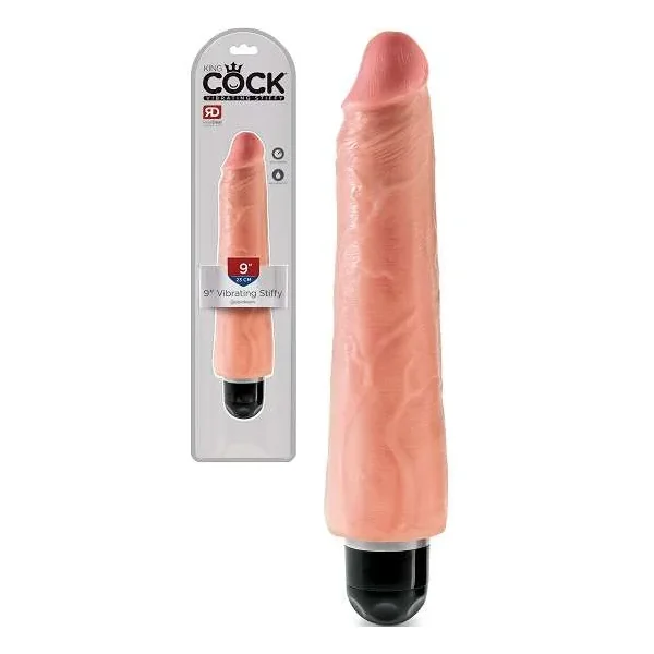King Cock 9 Inch Vibrating Stiffy