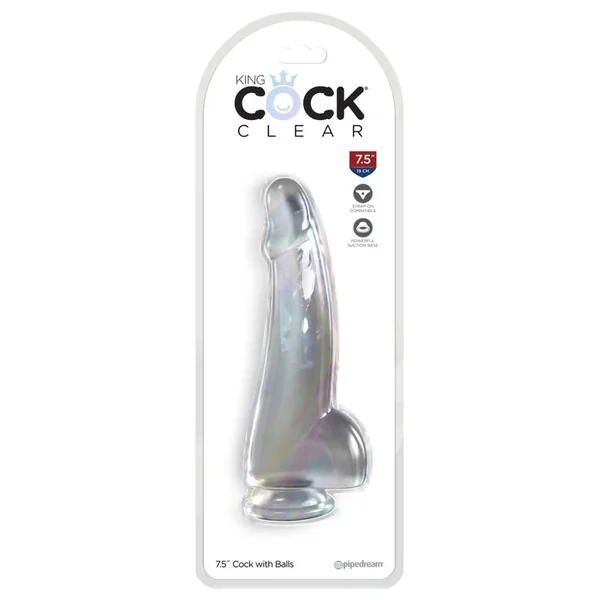 King Cock Elite 7.5″ Cock with Balls