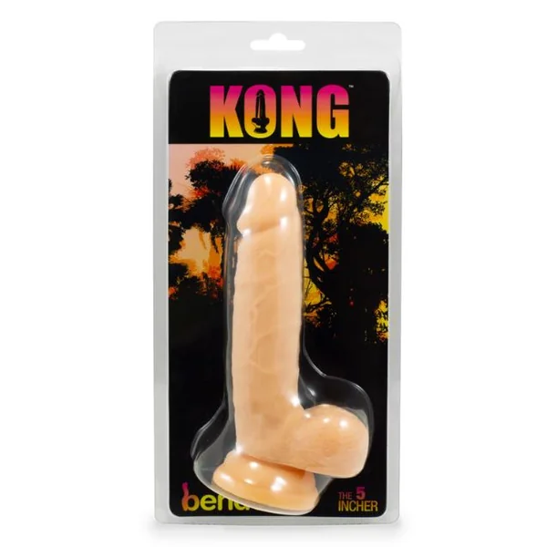 KONG BENDERZ DUAL DENSITY DONG 5IN FLESH