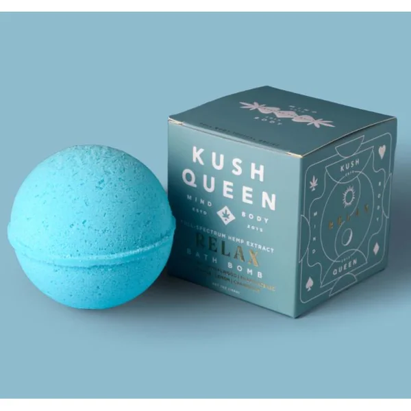 KUSH QUEEN BATH BOMB RELAX 1000MG