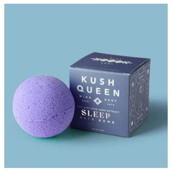 KUSH QUEEN BATH BOMB SLEEP 1000MG