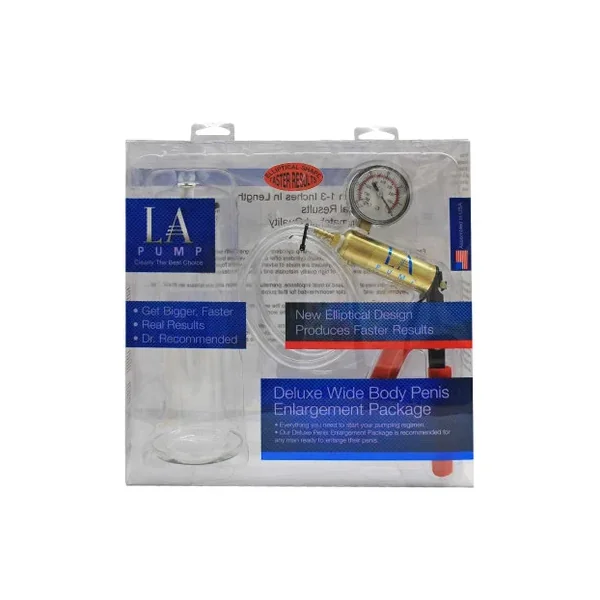 LA Pump Wide Body 2 Inch Cylinder & Deluxe Pump