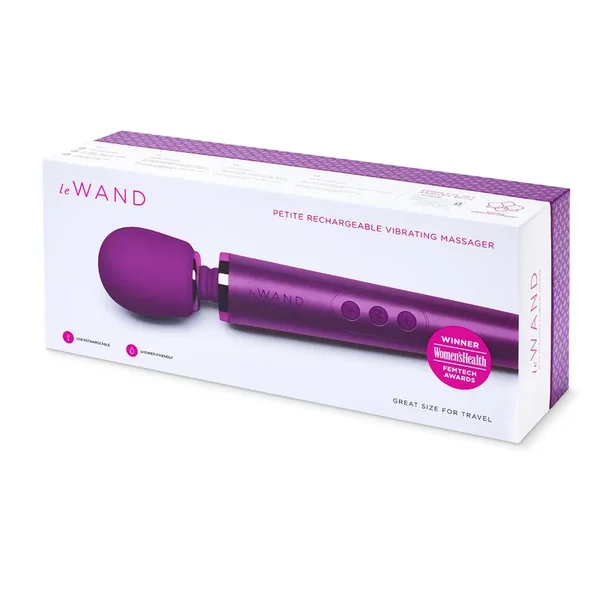 Le Wand Petite Massager – Dark Cherry
