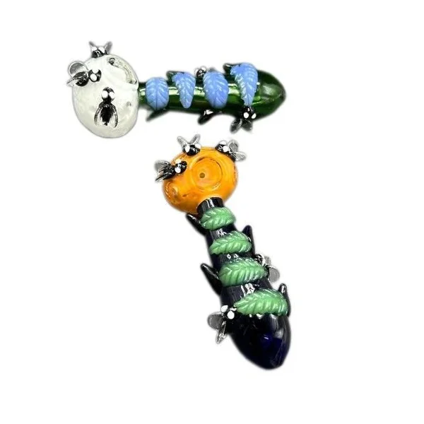 Leaf on Black Body With Honey Comb 5in Art