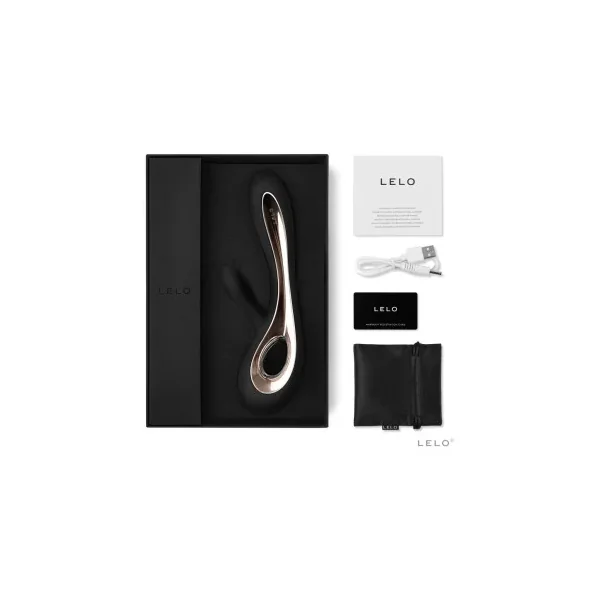 LELO SORAYA 2 Rabbit Vibrator, Black