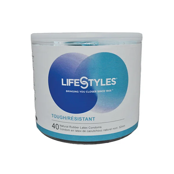 Lifestyles Tough Condom - Bowl Of 40