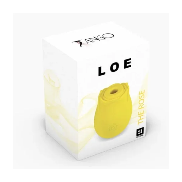 LOE THE ROSE PREMIUM SUCTION STIMULATOR – YELLOW