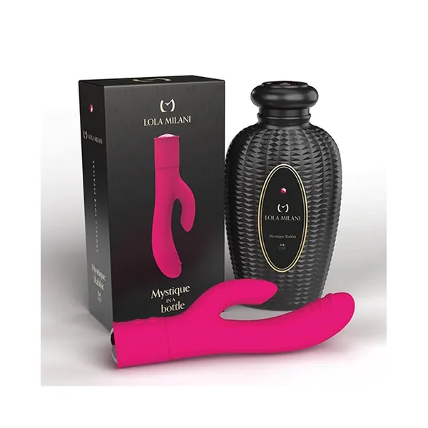 Lola Milani Mystique in a Bottle Rabbit Vibrator – Fuchsia