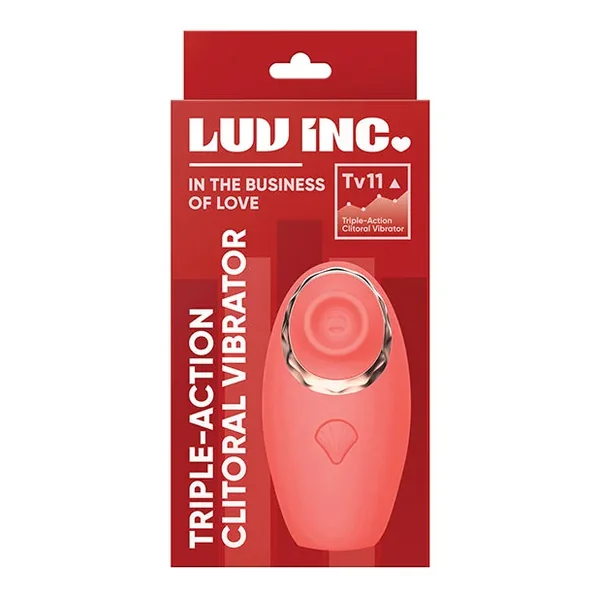 Luv Inc. Triple – Action Clitoral Vibrator