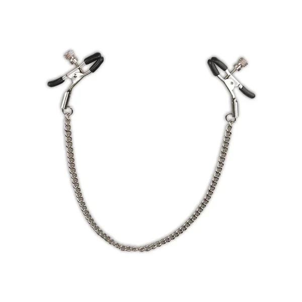 Lux Fetish Adjustable Steel Nipple Clips