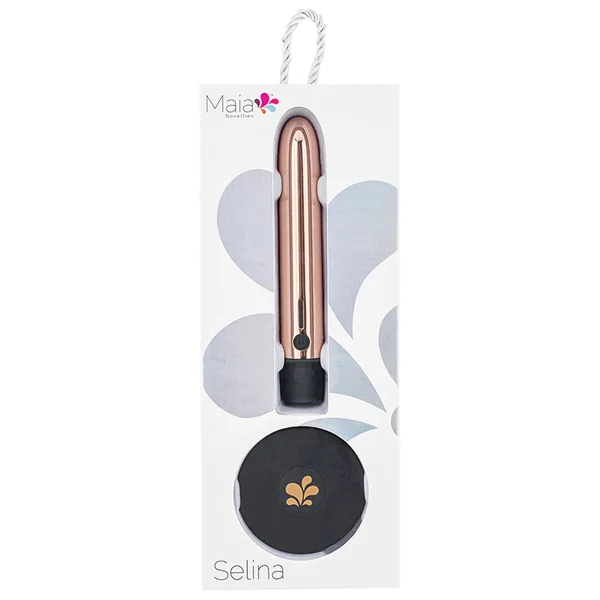 Maia SELINA QI Charge Wireless Metallic Vibrator