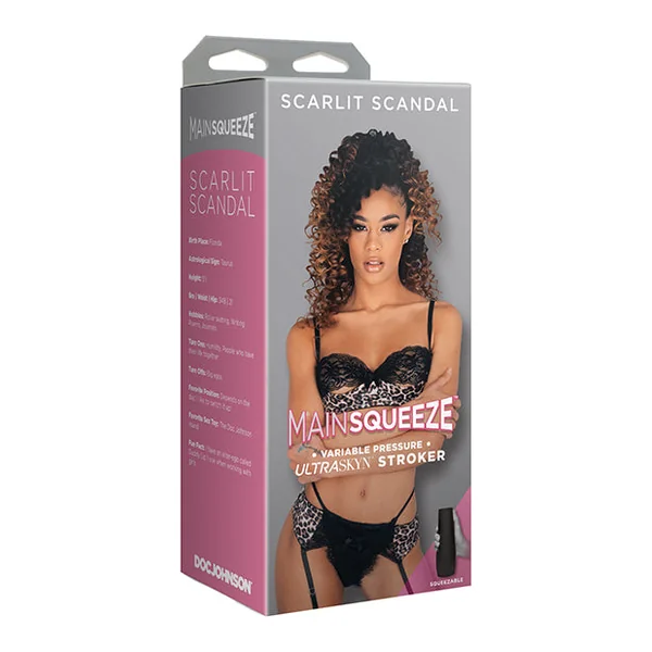 Main Squeeze ULTRASKYN Pussy Stroker - Scarlit Scandal