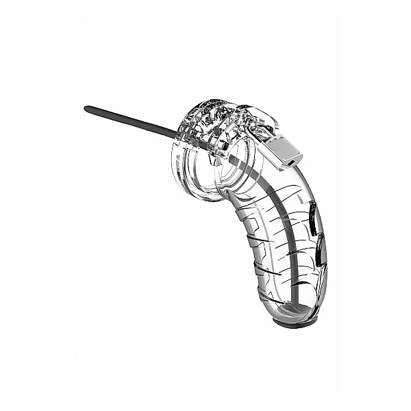 MANCAGE MODEL 16 CHASTITY 4.5 IN CAGE W/ PLUG