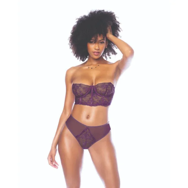 Mapale Underwire Bustier 2 Piece Set