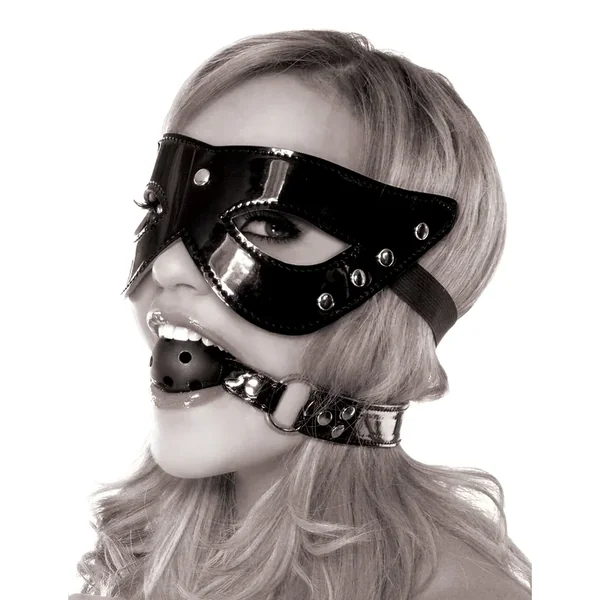 Masquerade Mask and Ball Gag