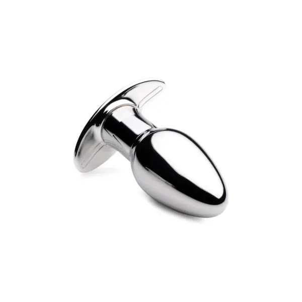 Master Series Chrome Blast 7X Rechargeable Butt Plug with Remote