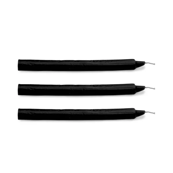 Master Series Fetish Drip Candles, 3-Pack, Black