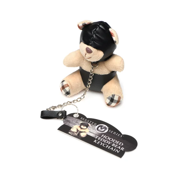 MASTER SERIES HOODED TEDDY BEAR KEYCHAIN