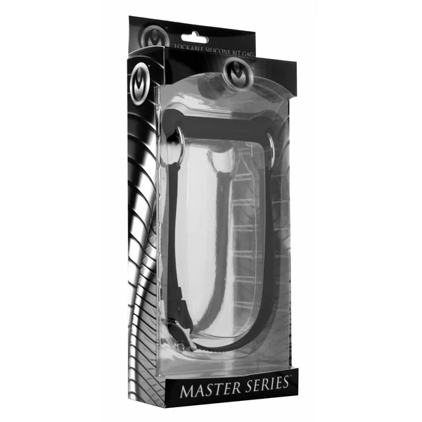 Master Series Mr Ed Locking Silicone Bit Gag