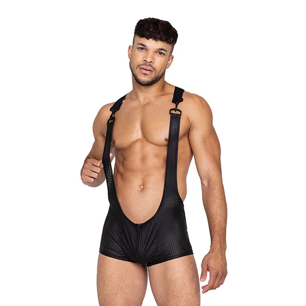 Master Singlet W/hook & Ring Closure & Contoured Zipper Pouch Black Sm