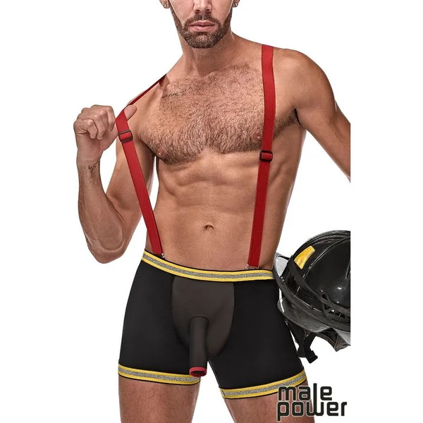 Men's underwear - Male Power - Firefighter Hose Me Down Costume - 009