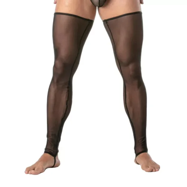 Mesh Long Legs for men – Size : XS/S
